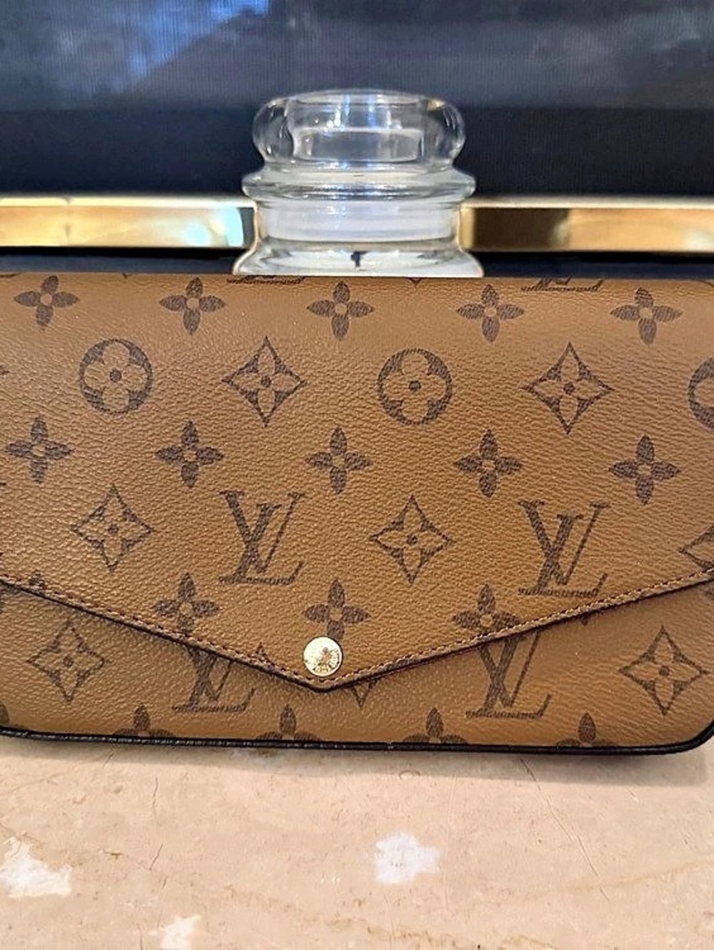 Unbranded LV Pochette Felicie Reverse Monogram -High Quality
